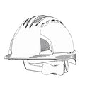 JSP EVO®5 Reflective CR2 Decals - Silver - Pack of 10 - AHV444-002-900