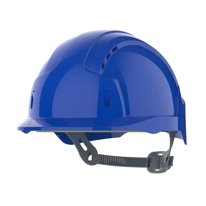 JSP EVOLite® Safety Helmet - Slip Ratchet - Vented - Blue - AJB160-000-500