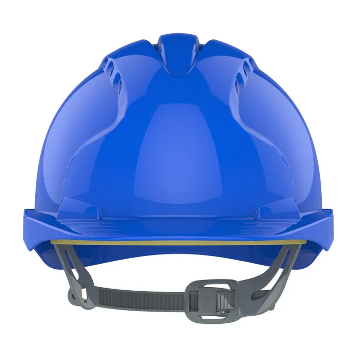 JSP EVO®2 Safety Helmet - Slip Ratchet - Vented - Blue