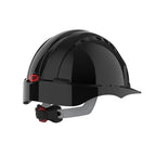 JSP EVO®3 Safety Helmet - Wheel Ratchet - Vented - Black