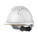 JSP EVO®5 Olympus® Safety Helmet, ABS Shell, Revolution® Wheel Ratchet, White