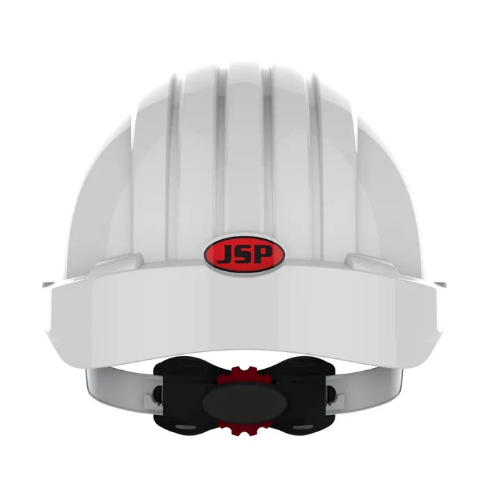 JSP EVO®5 Olympus® Safety Helmet, ABS Shell, Revolution® Wheel Ratchet, White