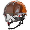 JSP EVO® VISTAlens® Dualswitch™ with Silver CR2 - Vented - Extra Visibility Orange / Smoke - AMF270-401-J00