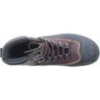Oliver 65 Series 6-Inch Steel Toe Work Boots, Brown, Lace-Up, 65-390