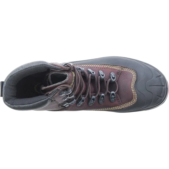 Oliver 65 Series 6-Inch Steel Toe Work Boots, Brown, Lace-Up, 65-390