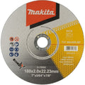 Makita Thin Cut-Off Wheel for Stainless Steel & Metal, 180 × 2.0 × 22.23 mm, WA46R, D-75552