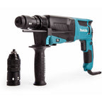 Makita Rotary Hammer Drill Machine, 3 Operation Modes, Concrete 26mm, 800W, 3kg HR2630T