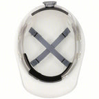 FIBRE-METAL BY PIP Hard Hat: Type 1, Class G, White, 8 Point Ratchet, Roughneck P2A, Reversible, P2ARW01A000
