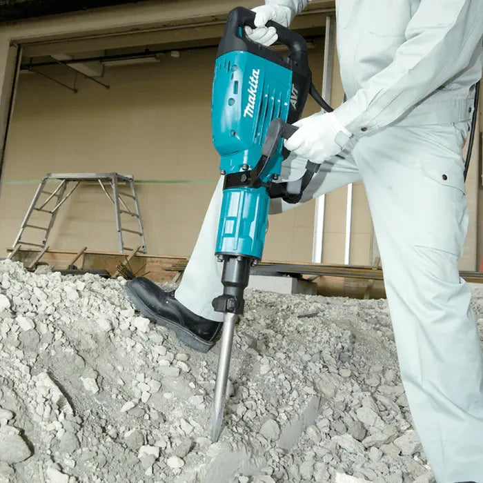 Makita Jack Hammer Machine, 1,510W, 1,450 BPM, Anti-Vibration, 17kg HM1317C
