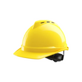 MSA V-Gard® 500 Hard Hat Cap Style - Vented - Yellow - Fas-Trac III PVC