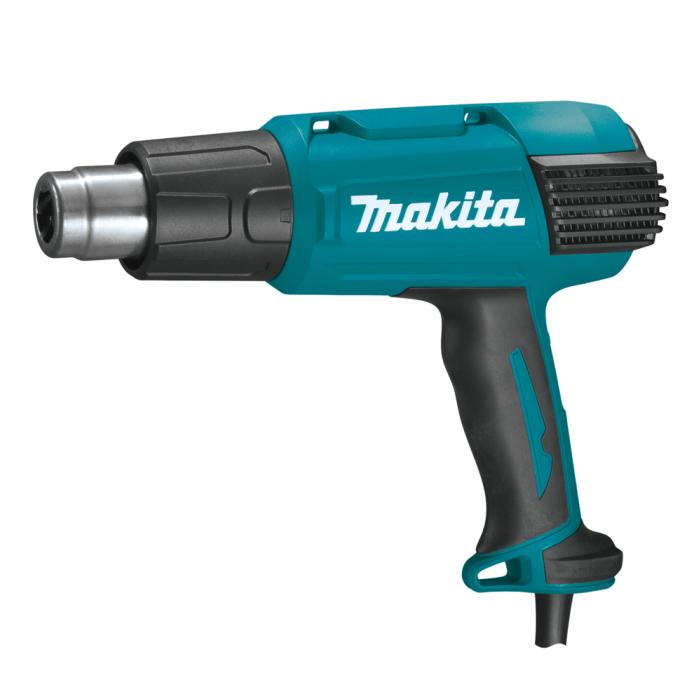 Makita Heat Gun / Hot Air Gun, Temperature 50–600°C, Air Flow 250~500L/min, 1800W, 0.57kg HG6030K