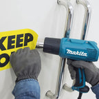 Makita Heat Gun / Hot Air Gun, Temperature 50–600°C, Air Flow 250~500L/min, 1800W, 0.57kg HG6030K