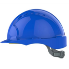 JSP EVO®2 Safety Helmet, Blue, OneTouch™ Slip Ratchet, AJE030-000-500