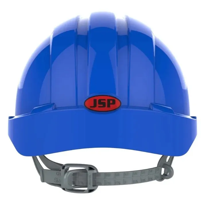 JSP EVO®2 Safety Helmet, Blue, OneTouch™ Slip Ratchet, AJE030-000-500