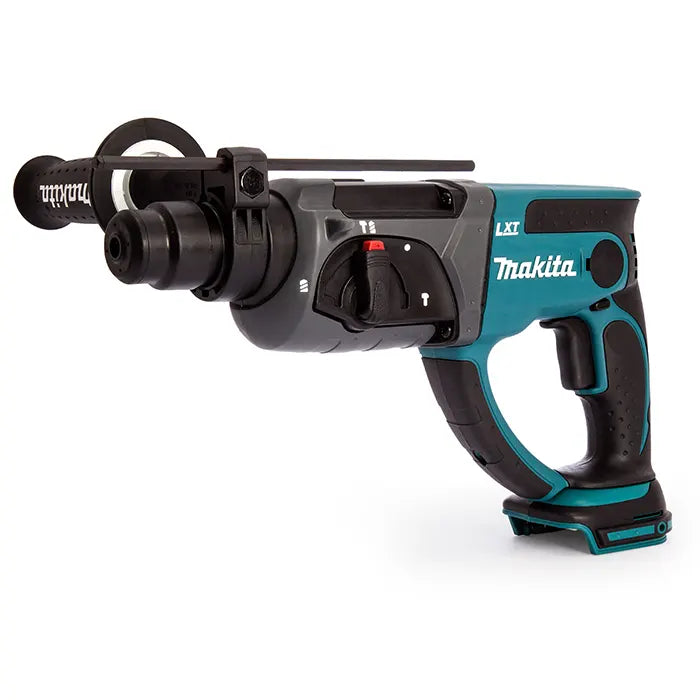 Makita Cordless Rotary Hammer, 3 Operation Modes, 20mm, 18V, 1,100 rpm, 2.8kg DHR202RTJ
