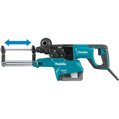 Makita Rotary Hammer Drill Machine, 3 Modes, Concrete 26mm, 800W, 4.4kg HR2661