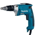 Makita Dry Wall Screwdriver in teal and black colour with a white makita logo