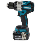 Makita Cordless Hammer Drill Machine, For Steel / Wood, 13 mm, 18 V, 0–2,100 rpm, 2.7 kg DHP486RTJ