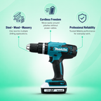 makita cordless drill key specification