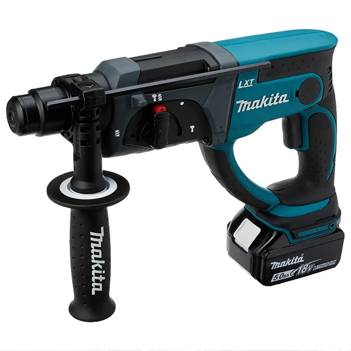 Makita Cordless Rotary Hammer, 3 Operation Modes, 20mm, 18V, 1,100 rpm, 2.8kg DHR202RTJ
