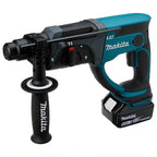 Makita Cordless Rotary Hammer, 3 Operation Modes, 20mm, 18V, 1,100 rpm, 2.8kg DHR202RTJ