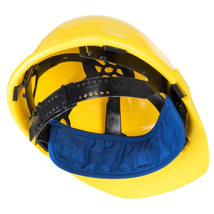 Portwest CV07 Cooling Helmet Sweatband, Blue, Water-Activated, Sold in Pairs