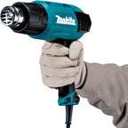 Makita Heat Gun / Hot Air Gun, Temperature 50–600°C, Air Flow 250~500L/min, 1800W, 0.57kg HG6030K
