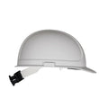 OBERON Slotted Hard Cap - White - Polycarbonate - 6-Point Ratchet Suspension